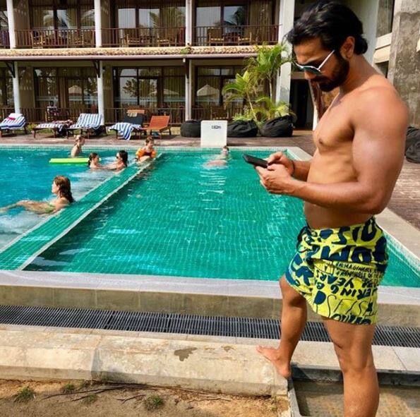 Ashmit also shared a shirtless pic on Instagram with the caption, 