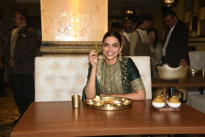 Deepika decided to feast on Rajasthani cuisines to celebrate the special occasion.