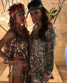 PHOTOS: Kareena Kapoor Khan & her GANG go TRIBAL to celebrate BFF Amrita Arora's 40th BIRTHDAY! Here are all the PICS from the WILD BASH!