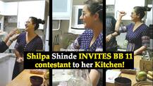 Bigg Boss 11 contestant Sabyasachi Satpathy visits Shilpa Shinde's home, Both pose in the kitchen!