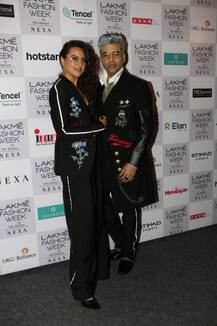 Lakme Fashion Week 2018: Karan Johar sports GREY HAIRDO as he walks the ramp with Sonakshi!