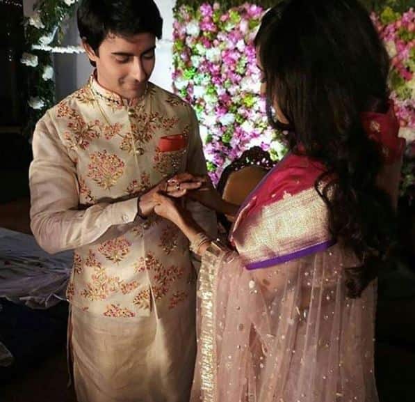 The good-looking couple also got engaged in the presence of their families & close-friends. (Photo: Instagram)