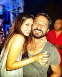 'Roadies' gang-leader Nikhil Chinapa posing with PREGNANT wife Pearl at her baby shower ceremony!