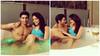 PICS: Ruslaan Mumtaz celebrates wife Nirali Mehta's birthday by chilling in a JACUZZI with her!