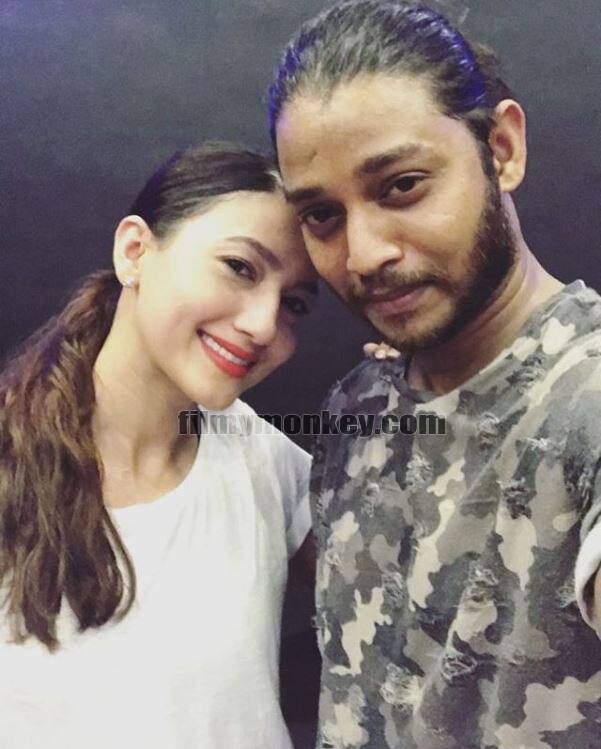 Gauahar with rumored choreographer-boyfriend Melvin Louis