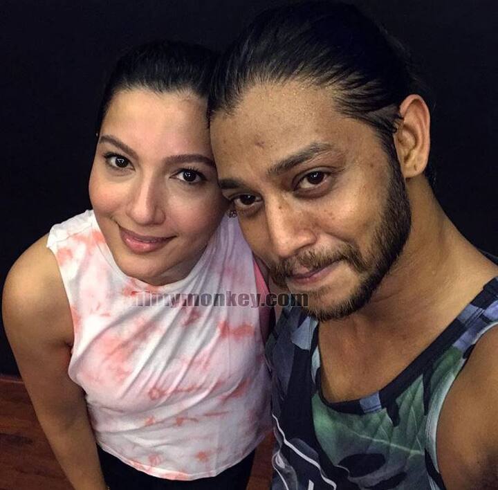 Gauahar with rumored choreographer-boyfriend Melvin Louis