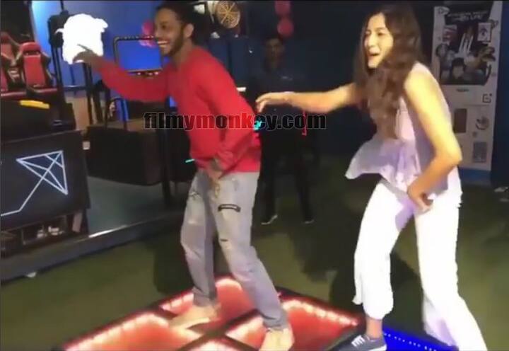 Gauahar with rumored choreographer-boyfriend Melvin Louis