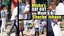 PICS! 'Dhadak' actor Ishaan Khatter spends Sunday with niece Misha Kapoor and Bhabhi Mira Rajput!