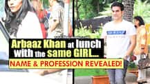 The name & profession of the mystery girl in Arbaaz Khan's life revealed! Spotted at lunch again!