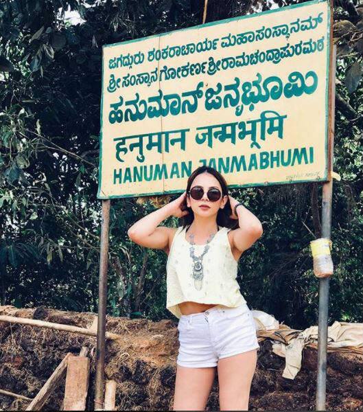 The former Bigg Boss contestant was also trolled on social media for having worn hotpants outside a temple. The model/ aspiring actress has also been slut-shamed on social media.