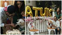 PICS: Kishwer Merchantt & Suyyash Rai celebrate their DOG Batuk's FIRST BIRTHDAY in a GRAND bash!