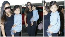 PICS: Shahid Kapoor's baby girl Misha spotted with mommy Mira looking SUPER CUTE as always!