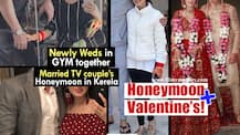 PICS: Newly wedded Pankhuri Awasthy flaunts chooda in gym with hubby Gautam Rode during Honeymoon in Kerala!