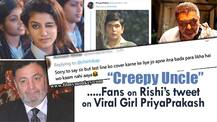Rishi Kapoor's tweet on Viral Girl Priya Prakash Varrier reminds fans of his vile 'Agneepath' character