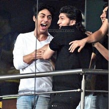 Aryan Khan's underwear peeking while he flaunts 6 pack abs at recent Vietnam trip with Harry Gillis!