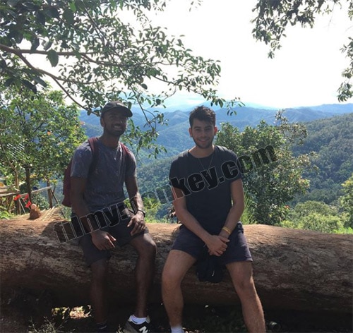 Studying along with Aryan at the University of Southern California, Harry used to be very close to Navya too and we've shown you pictures of his with Navya from their India trip few years ago too. We wonder though what's their current relationship status is?