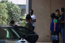 IN PICS: Ajay Devgn & Kajol's 7-year-old son Yug CLICKED in a playful mood post LUNCH with family!