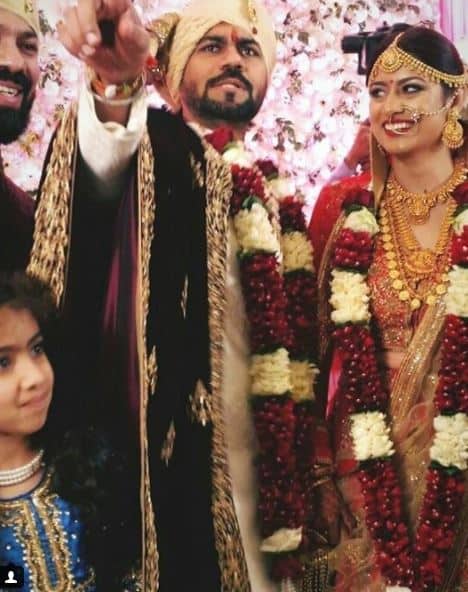 Unlike, Gaurav's ex-flames Mouni Roy and Narayani Shastri, Hitisha has no acting aspirations. His bride hails from Bangalore and has recently joined Vogue. Previously she has worked as a fashion consultant with Christian Dior Couture.