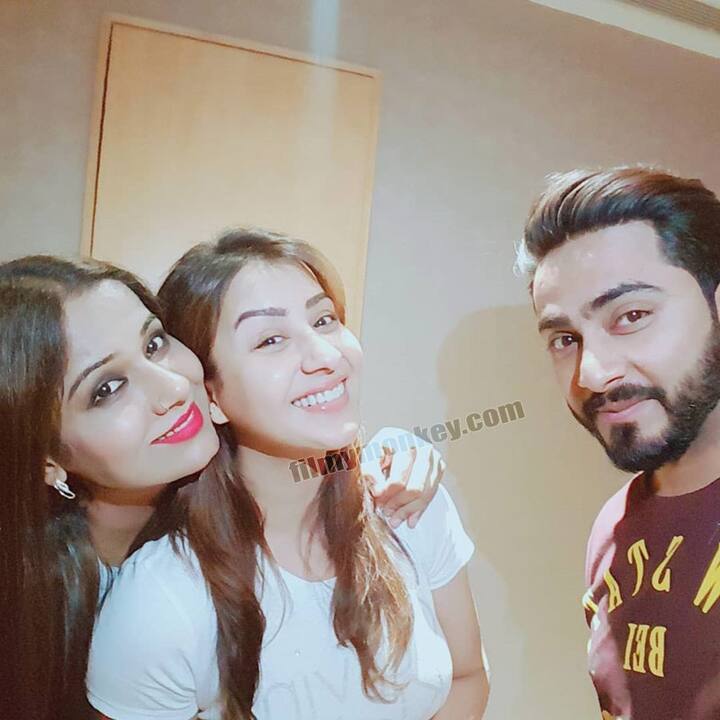 Mehjabi's husband Azim Sheikh was also accompanying her.