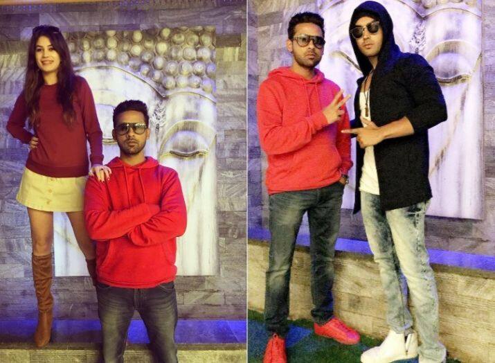 Luv with Puneesh and Bandgi in Delhi a while ago.