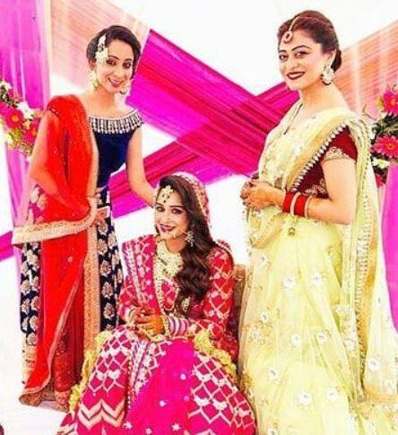 The couple's wedding ceremony was attended by their families and close friends. (Photo: Instagram)