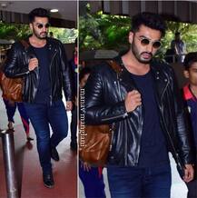 IN PICS: Sridevi's step-son Arjun Kapoor returns to Mumbai for the actress' funeral; Spotted outside Anil Kapoor's residence!