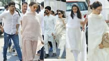 Sridevi's condolence meet: Shahid-Mira, Deepika,Shraddha, Rekha & more celebs pay tribute to the iconic actress!