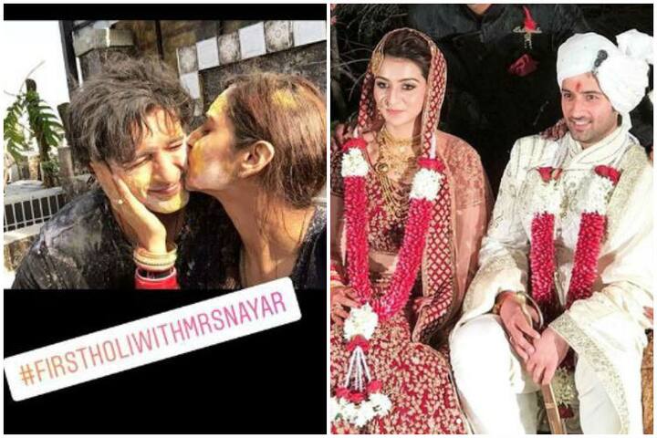Mudit Nayar-Aprajita: 'Devanshi' lead actor Mudit got mmarried few days ago on 13th February to girlfriend Aprajita Shrivastava. Here's a picture posted by Mudit as her Instagram story with