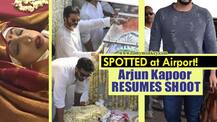 Arjun Kapoor spotted at airport leaving for Amritsar to resume 'Namaste England' shoot !