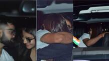 AWWW! These PICS of Virat Kohli HUGGING wife Anushka Sharma inside the car at the airport define their TRUE LOVE!