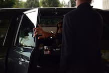 OOPSS! IN PICS: Actress Elli Avram hides her face as she gets SNAPPED at the airport with cricketer boyfriend Hardik Pandya!