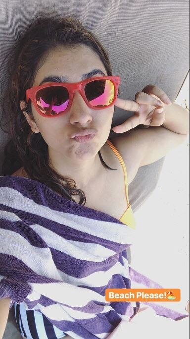 Disha posted this picture as her Instagram story with the caption,