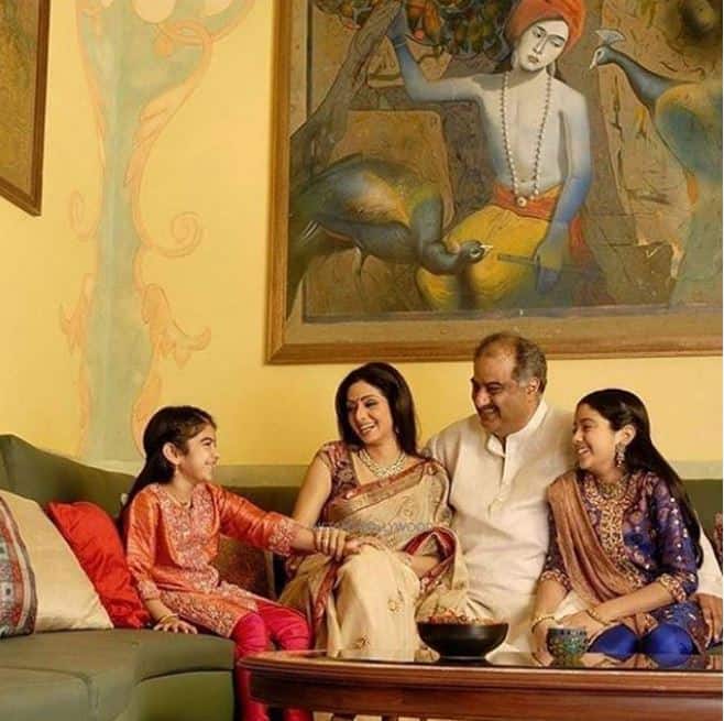 Boney Kapoor had also in his letter post wife Sridevi's death, had thanked Arjun and Anshula for being pillars of strength to him in the last week. (Pic: Instagram)