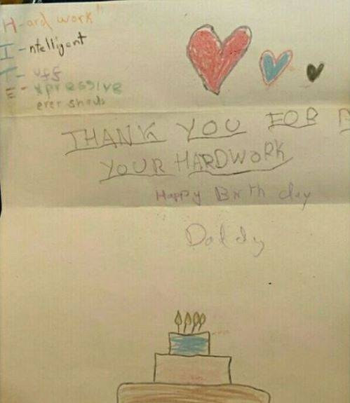 Hiten thanked his kids for their efforts in the picture's caption which reads, 