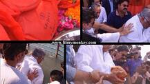 PICS: Boney Kapoor IMMERSES Sridevi's ashes at Ganga in Haridwar! Brother Anil Kapoor, Manish Malhotra & Amar Singh accompany!
