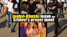PICS: Sridevi's daughters Janhvi & Khushi Kapoor brave cameras while flying off to Chennai for Late mother's prayer meet!
