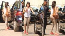 PICS: Janhvi Kapoor spotted outside the gym for the first time post her mom Sridevi's death!
