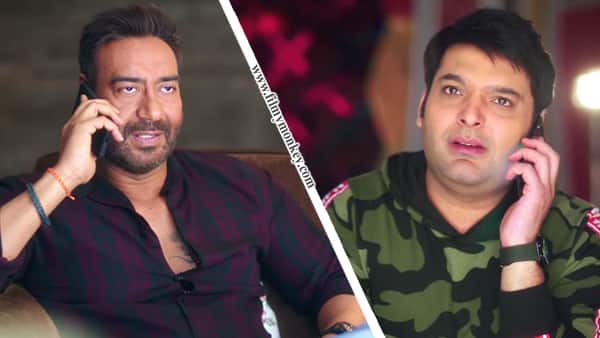 Kapil is arriving soon with his latest promo revealing that his first guest on 'Family Time with Kapil Sharma' would be 'Raid' actor Ajay Devgn. (Pic: Sony TV)