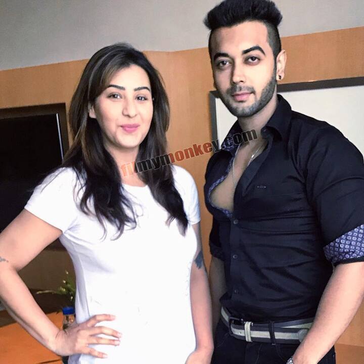 Luv also posted a picture with Shilpa Shinde on Instagram with caption 