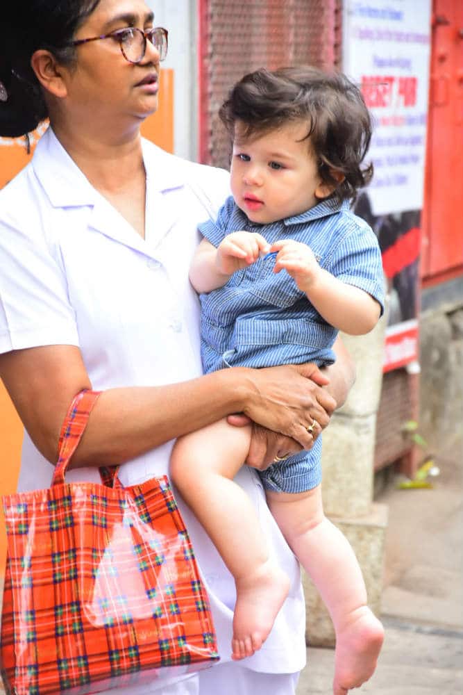 As always, the expressions of Taimur were priceless. (Photo: Manav Manglani)