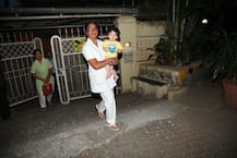PICS: Kareena Kapoor's BABY BOY Taimur spotted with his BFF Lakshya, son of Tusshar post their PLAY DATE!