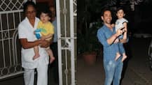 PICS: Kareena Kapoor's BABY BOY Taimur spotted with his BFF Lakshya, son of Tusshar post their PLAY DATE!