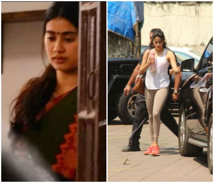 Sridevi's elder sister Janhvi Kapoor has again started shooting for her debut film 'Dhadak' after a break. Also, she went back to her fitness regime and was recently spotted at her gym for the first time after Sridevi’s demise.