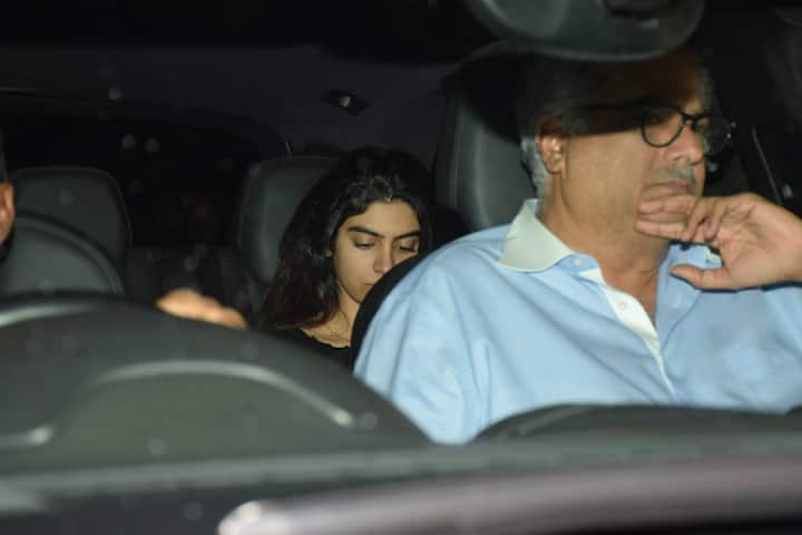Sridevi's wish couldn't get fulfilled but its heartening to see her family at the screening. (Photo: Manav Manglani)