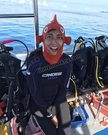 UNSEEN PICS of Newywed Shriya Saran together with Andrei Koscheev, her boyfriend(now husband) in the Maldives!