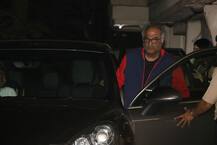 IN PICS: Late Sridevi's daughters- Janhvi & Khushi along with daddy Boney visit step-brother Arjun Kapoor's residence for a family dinner!