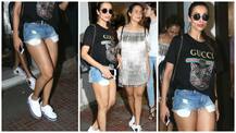PICS: Malaika Arora snapped flaunting her TONED LEGS post dinner with Amrita Arora!