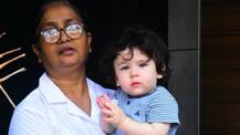 IN PICS: Kareena Kapoor's baby Taimur Ali Khan spotted outside his playschool with his curious eyes!