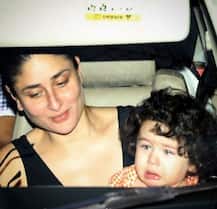 AWWW! Mommy Kareena Kapoor pacifies her CRYING BABY Taimur in car as they return from Amrita Arora's house!