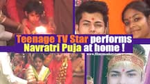 Navratri 2018: TV star Siddharth Nigam does Ashtmi puja at home with Mom & relatives!